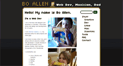 Desktop Screenshot of boallen.com